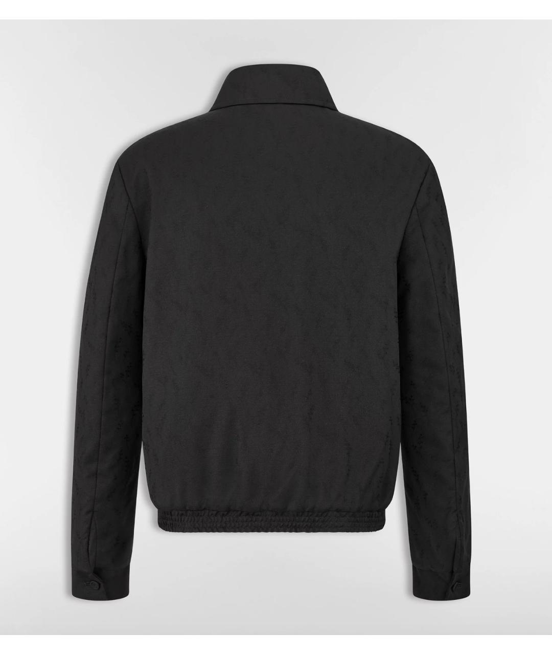 CHRISTIAN DIOR Черная шерстяная куртка, фото 5