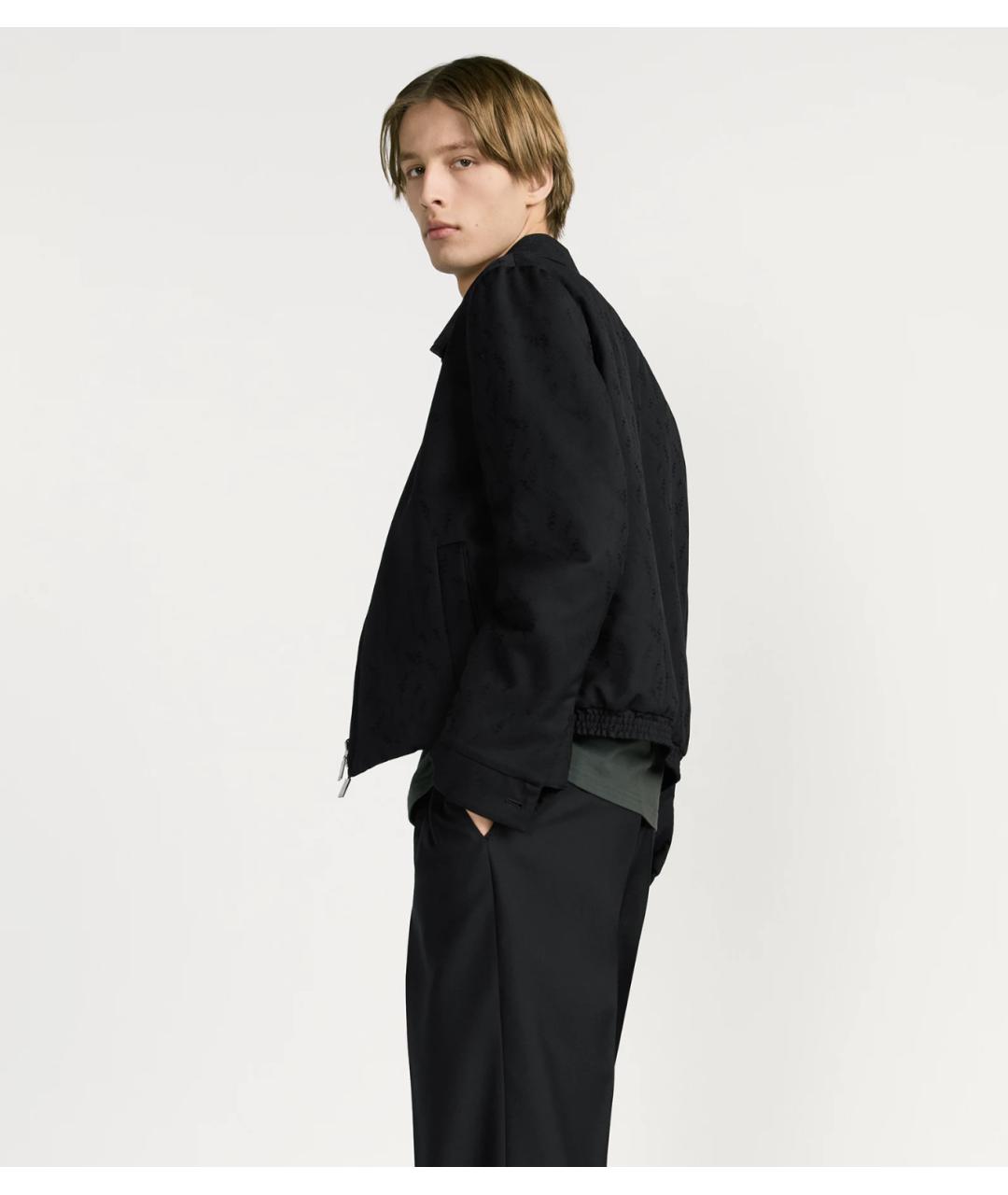 CHRISTIAN DIOR Черная шерстяная куртка, фото 3