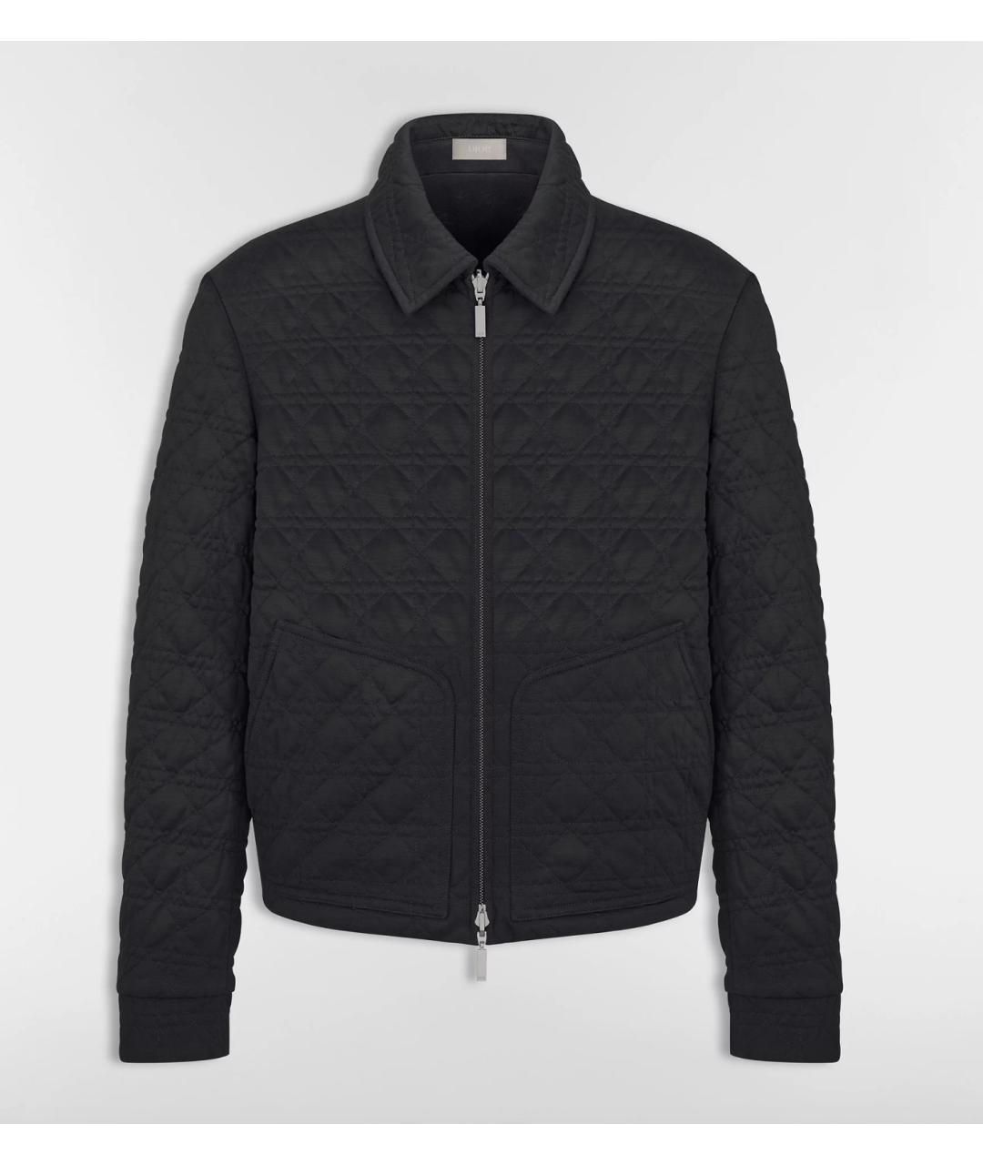 CHRISTIAN DIOR Черная шерстяная куртка, фото 6