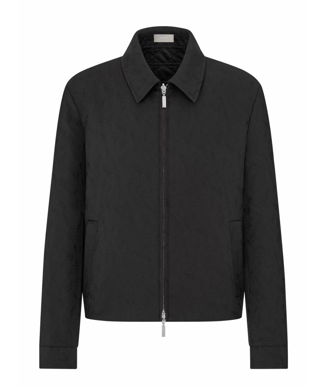 CHRISTIAN DIOR Черная шерстяная куртка, фото 7