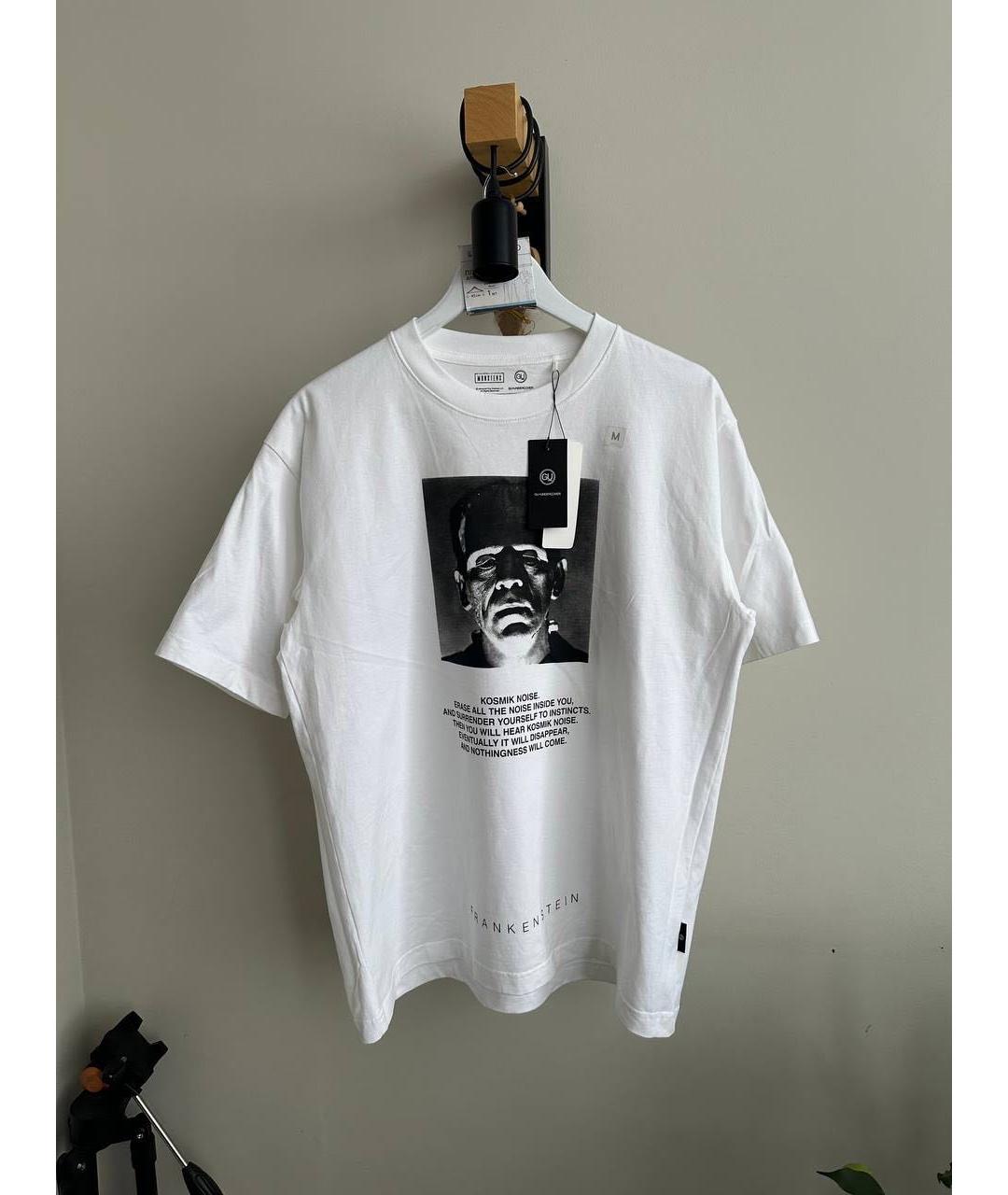 UNDERCOVER Белая хлопковая футболка, фото 8