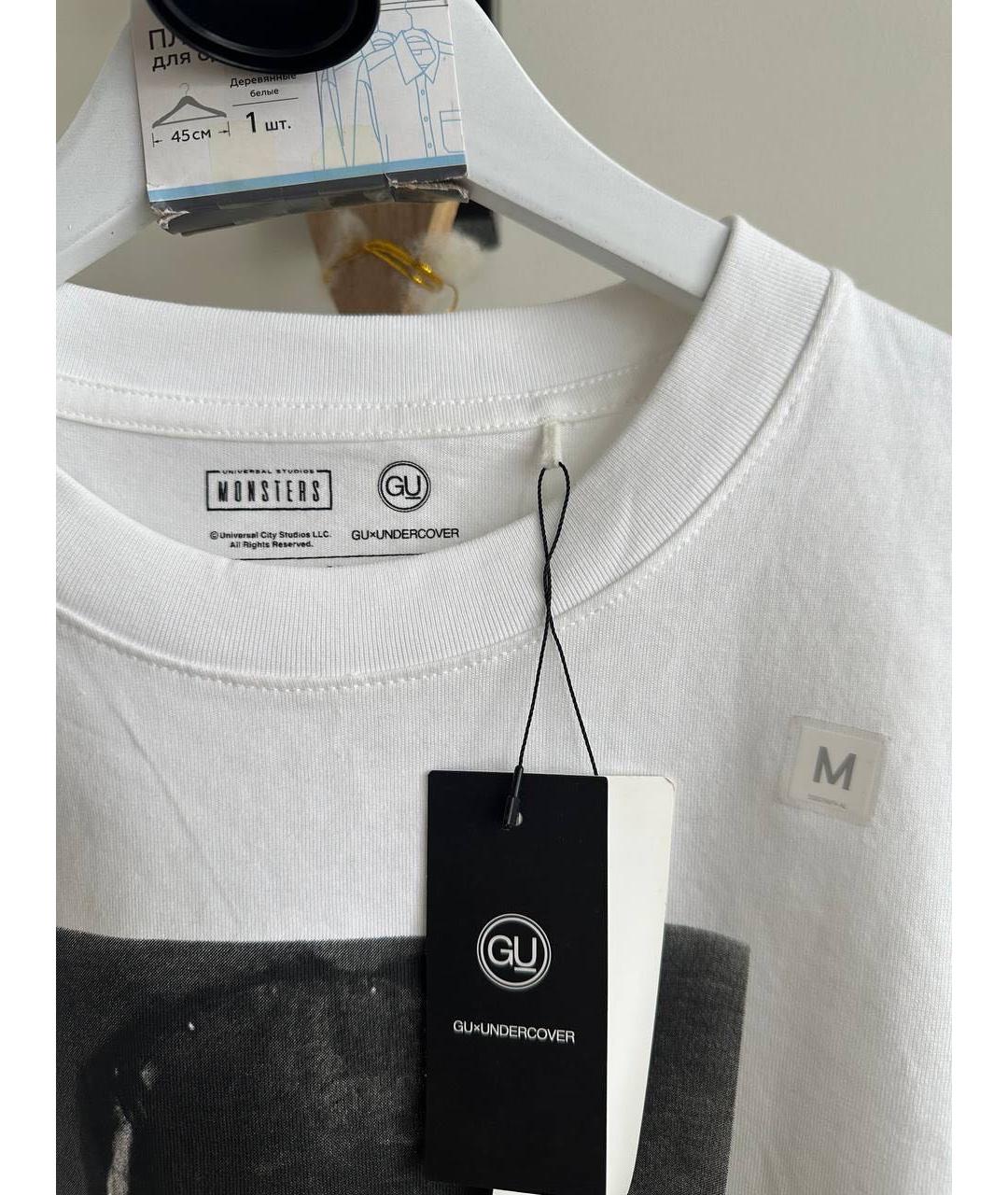 UNDERCOVER Белая хлопковая футболка, фото 7