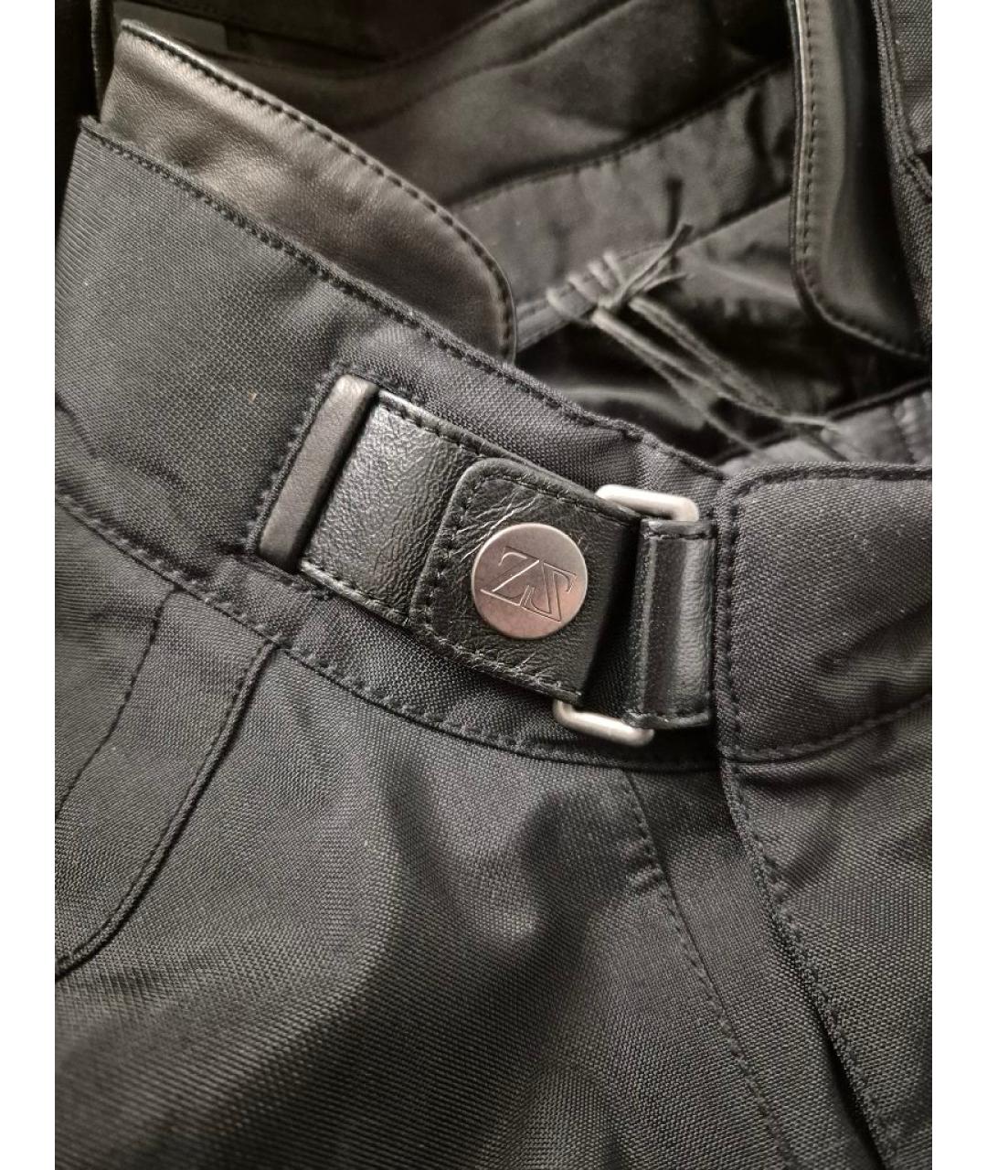 ZEGNA SPORT Черная полиамидовая куртка, фото 4