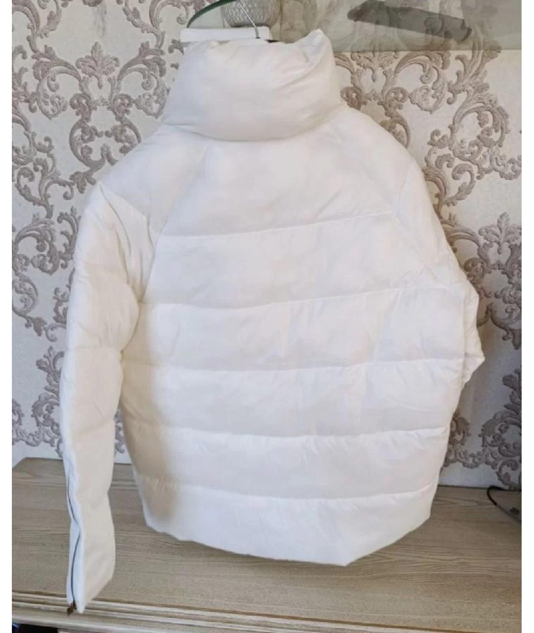 PINKO Белая полиэстеровая куртка, фото 2