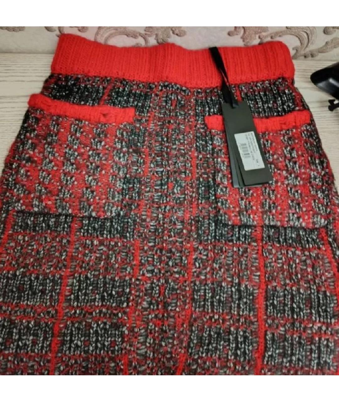 PINKO Красный полиэстеровый костюм с юбками, фото 2