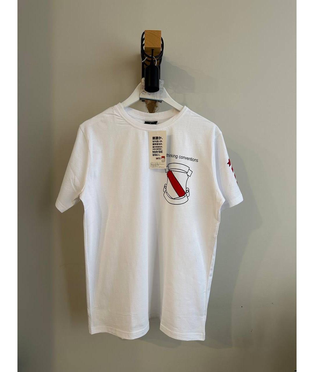 TAKAHIROMIYASHITA THE SOLOIST Белая хлопковая футболка, фото 2