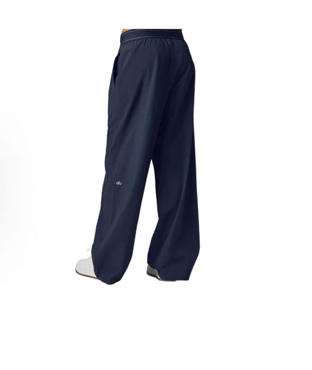 ALO YOGA Темно-синие спортивные брюки и шорты, фото 3