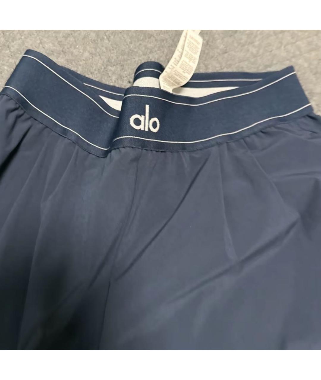 ALO YOGA Темно-синие спортивные брюки и шорты, фото 7