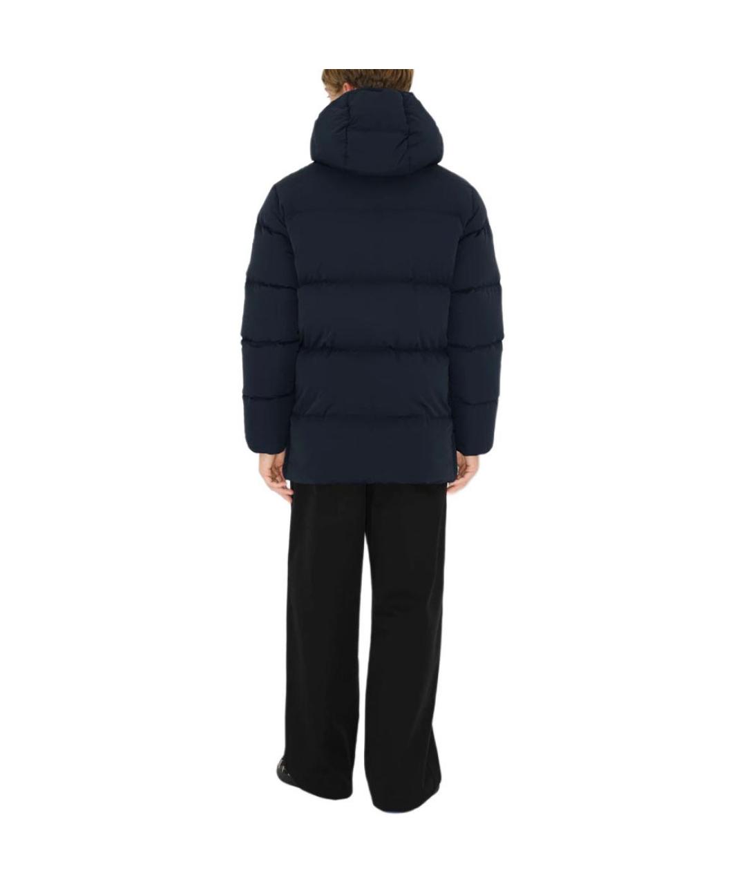 BURBERRY Темно-синий пуховик, фото 3