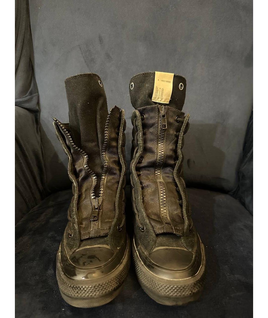 CONVERSE Черные замшевые кеды, фото 2