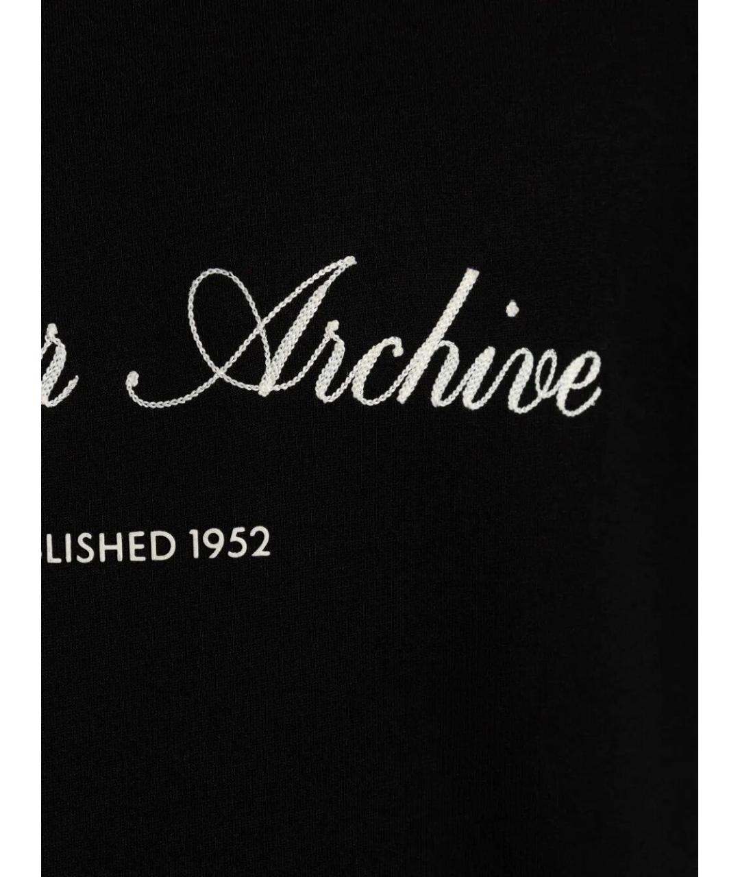 MONCLER Черный хлопковый джемпер / свитер, фото 5