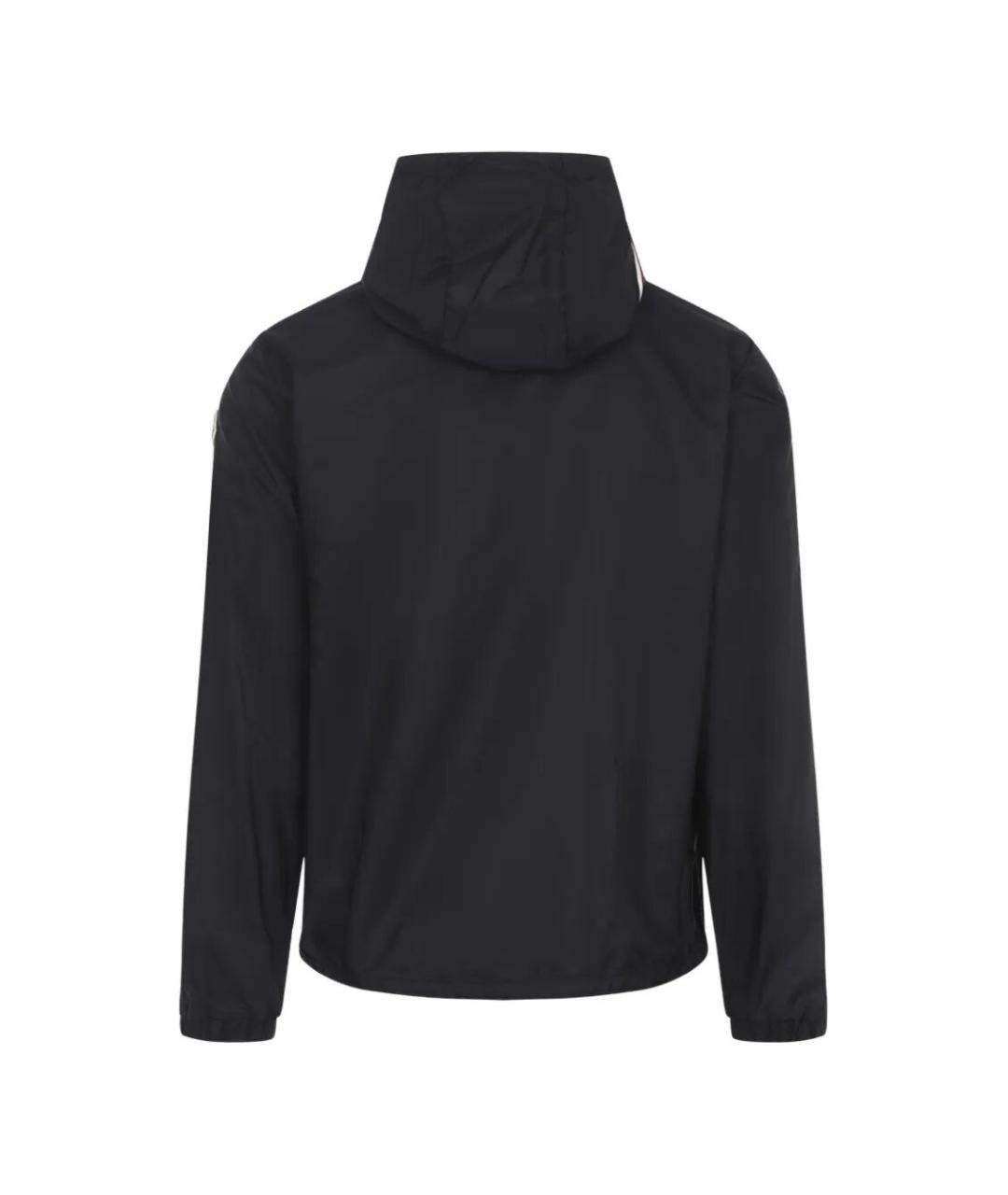 MONCLER Черная полиамидовая куртка, фото 2