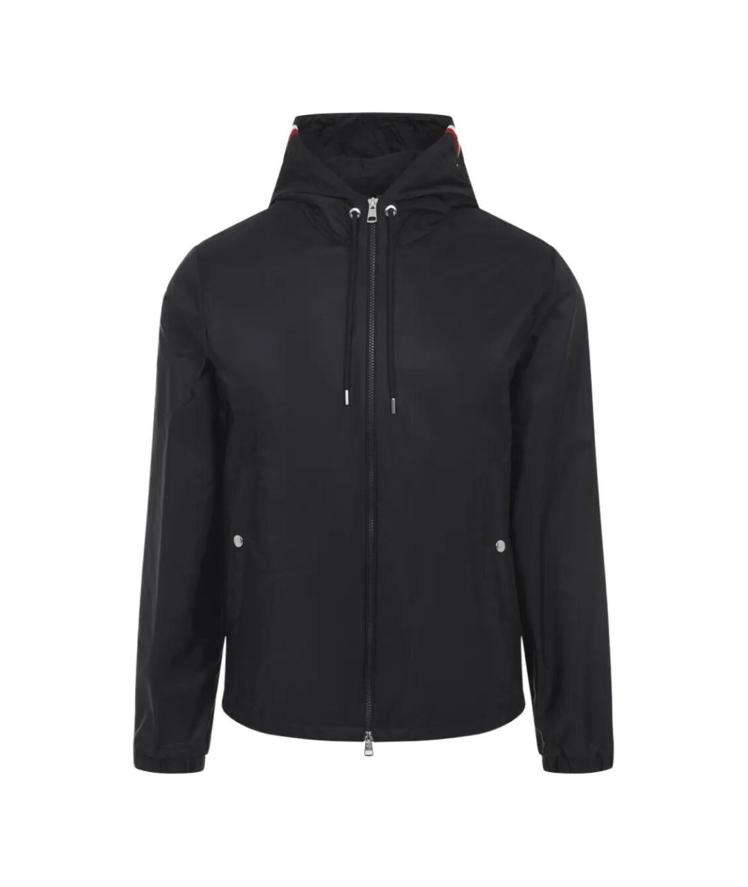 MONCLER Черная полиамидовая куртка, фото 1