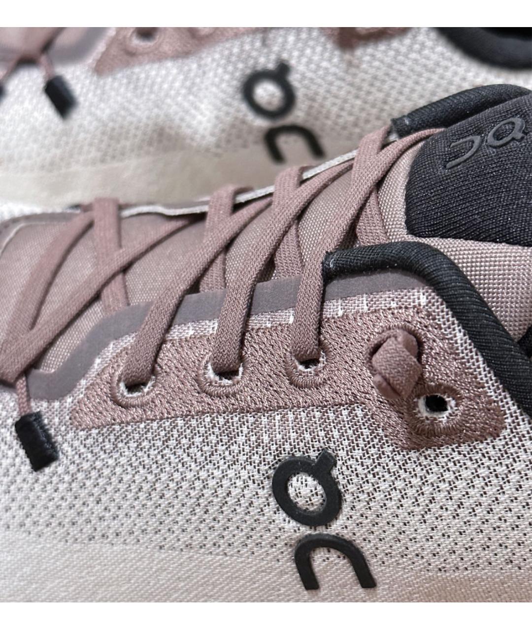 ON Бежевые текстильные кроссовки, фото 6