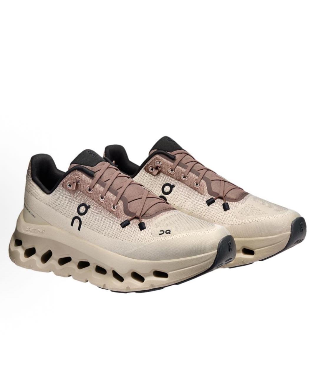 ON Бежевые текстильные кроссовки, фото 2