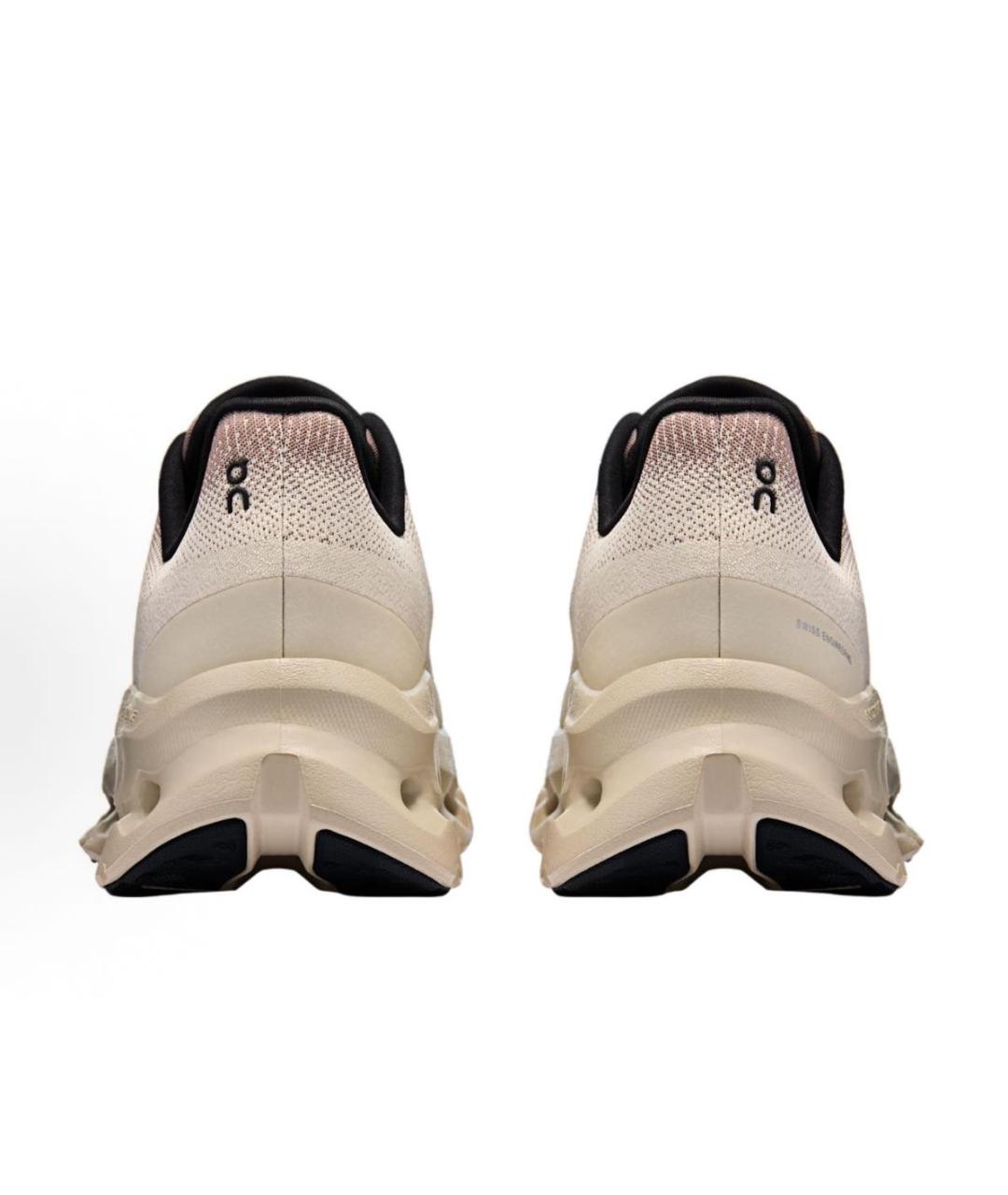 ON Бежевые текстильные кроссовки, фото 3
