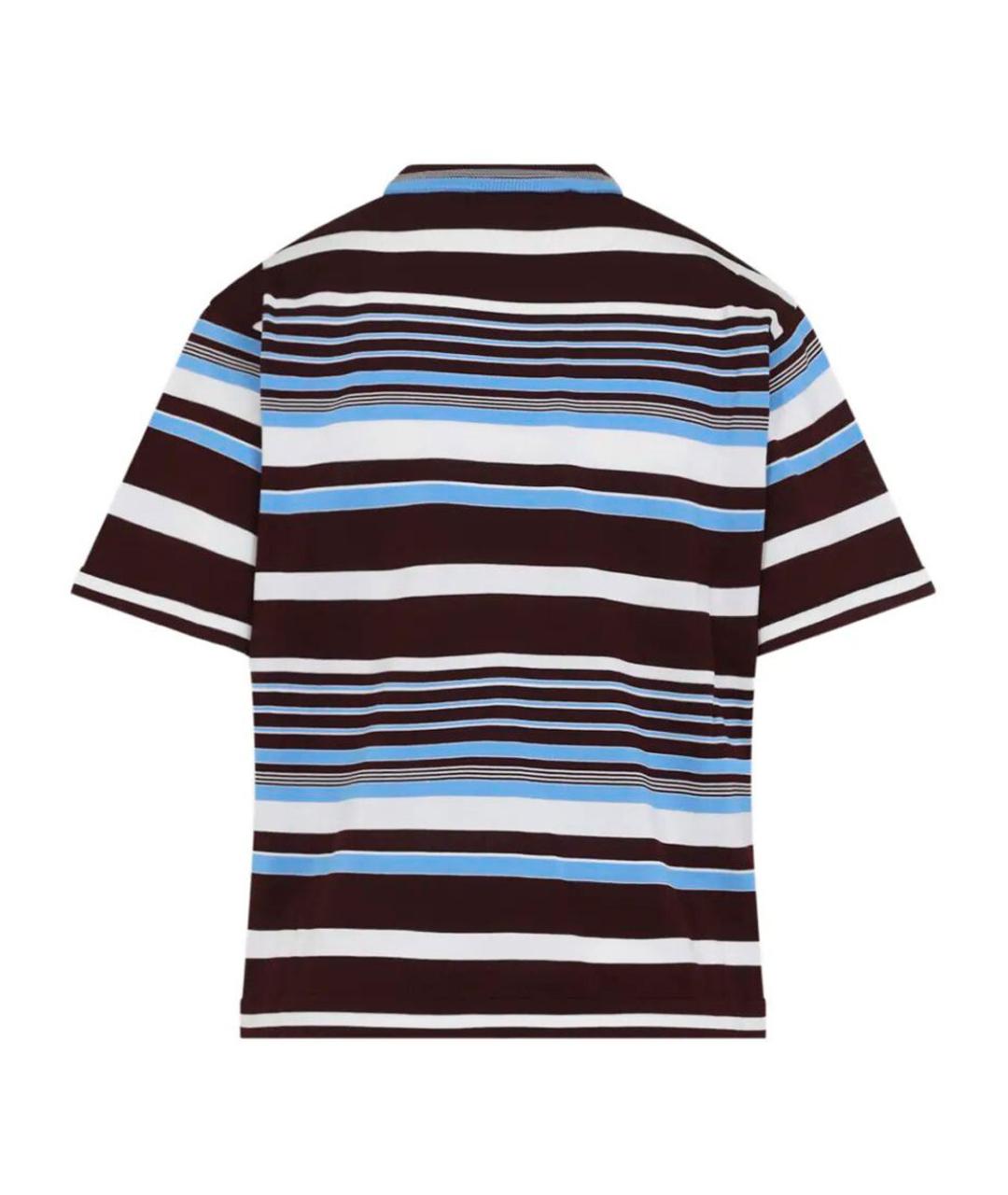 PRADA Мульти хлопковая футболка, фото 2