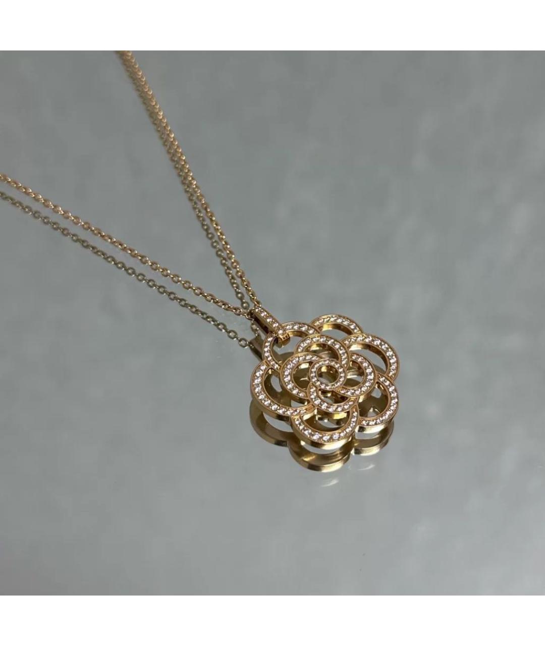 CHANEL Золотой кулон из розового золота, фото 3