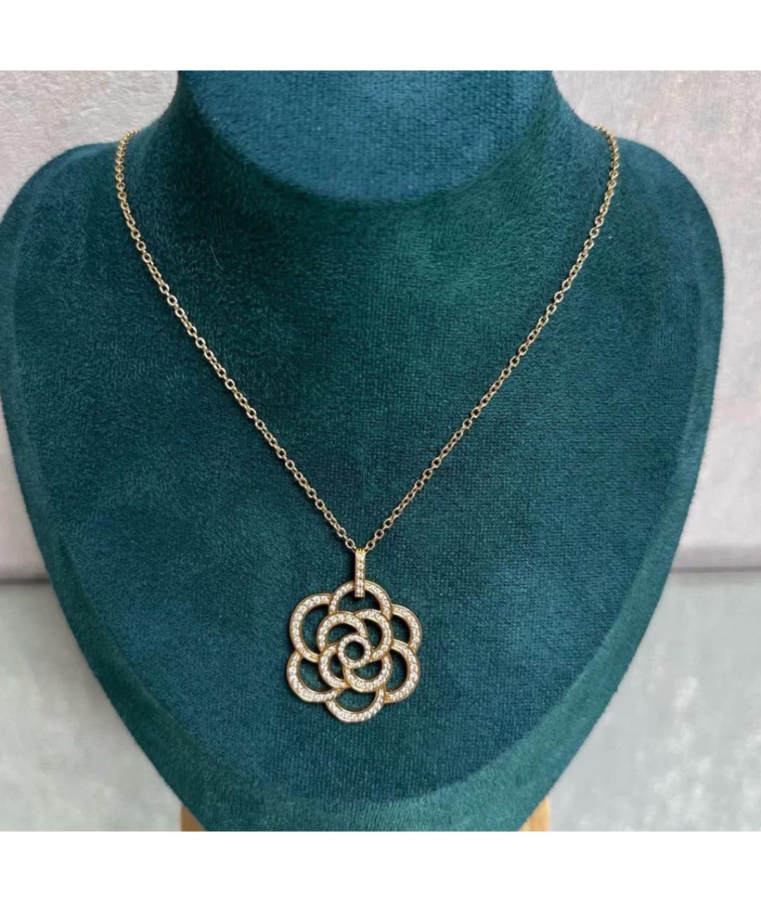 CHANEL Золотой кулон из розового золота, фото 6