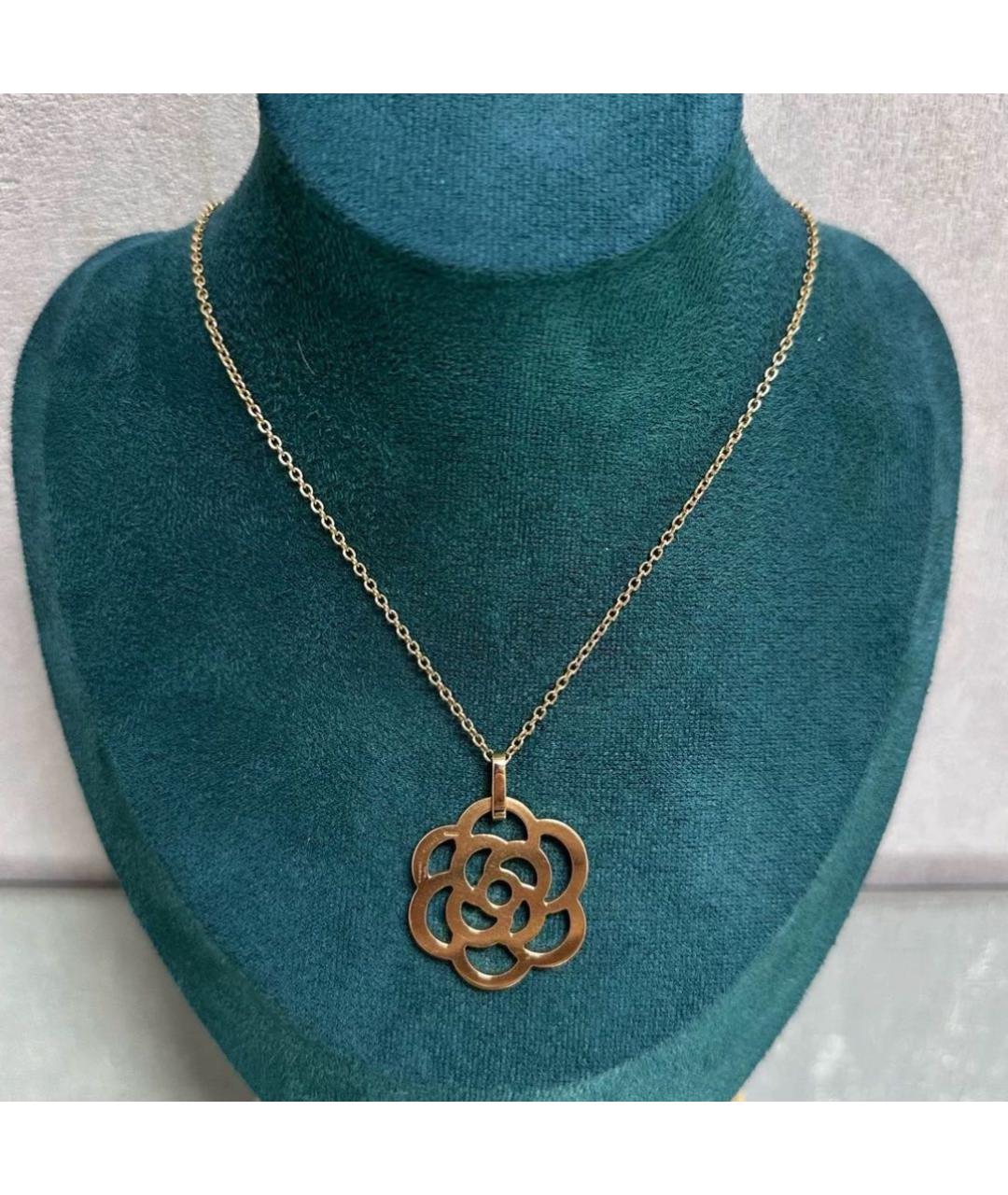 CHANEL Золотой кулон из розового золота, фото 2