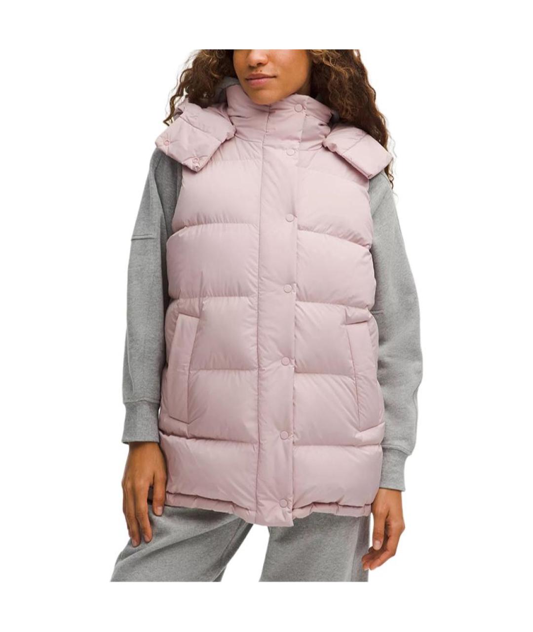 Lululemon Розовый жилет, фото 2