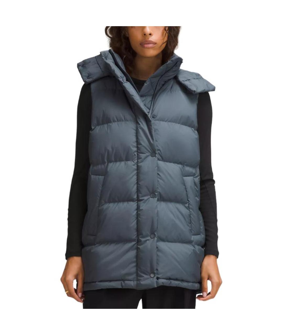 Lululemon Синий жилет, фото 3