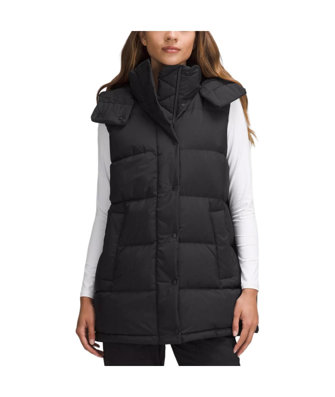 Lululemon Черный жилет, фото 4