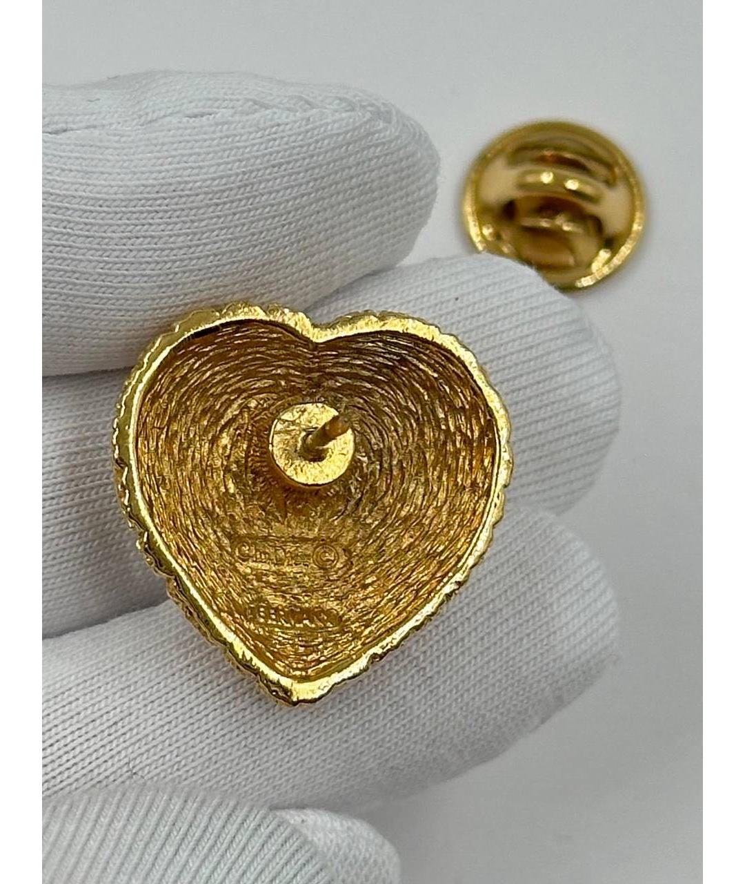 CHRISTIAN DIOR Золотая позолоченная булавка / брошь, фото 4