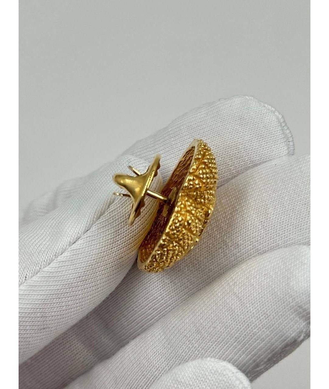 CHRISTIAN DIOR Золотая позолоченная булавка / брошь, фото 3