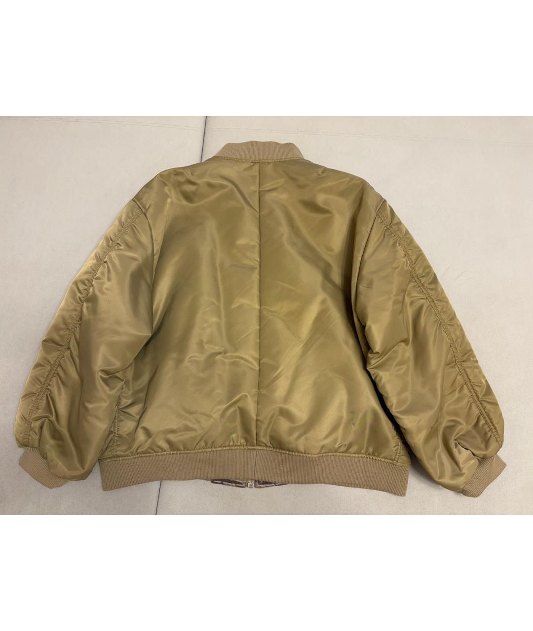 THE FRANKIE SHOP Хаки полиэстеровая куртка, фото 2