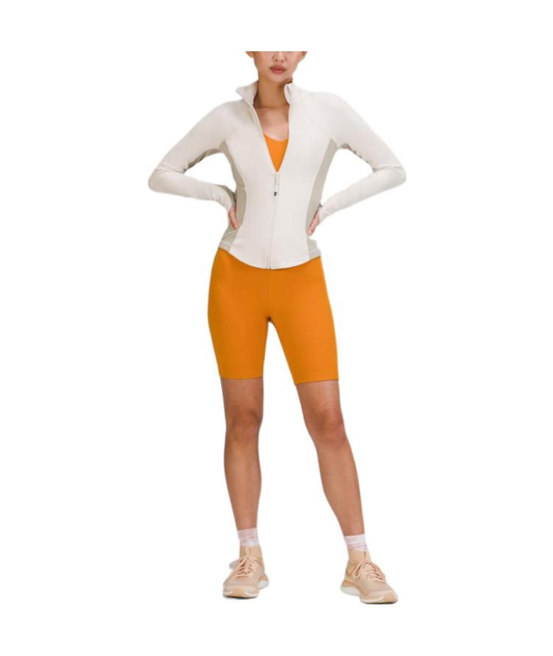 Lululemon Белая спортивная куртка, фото 3