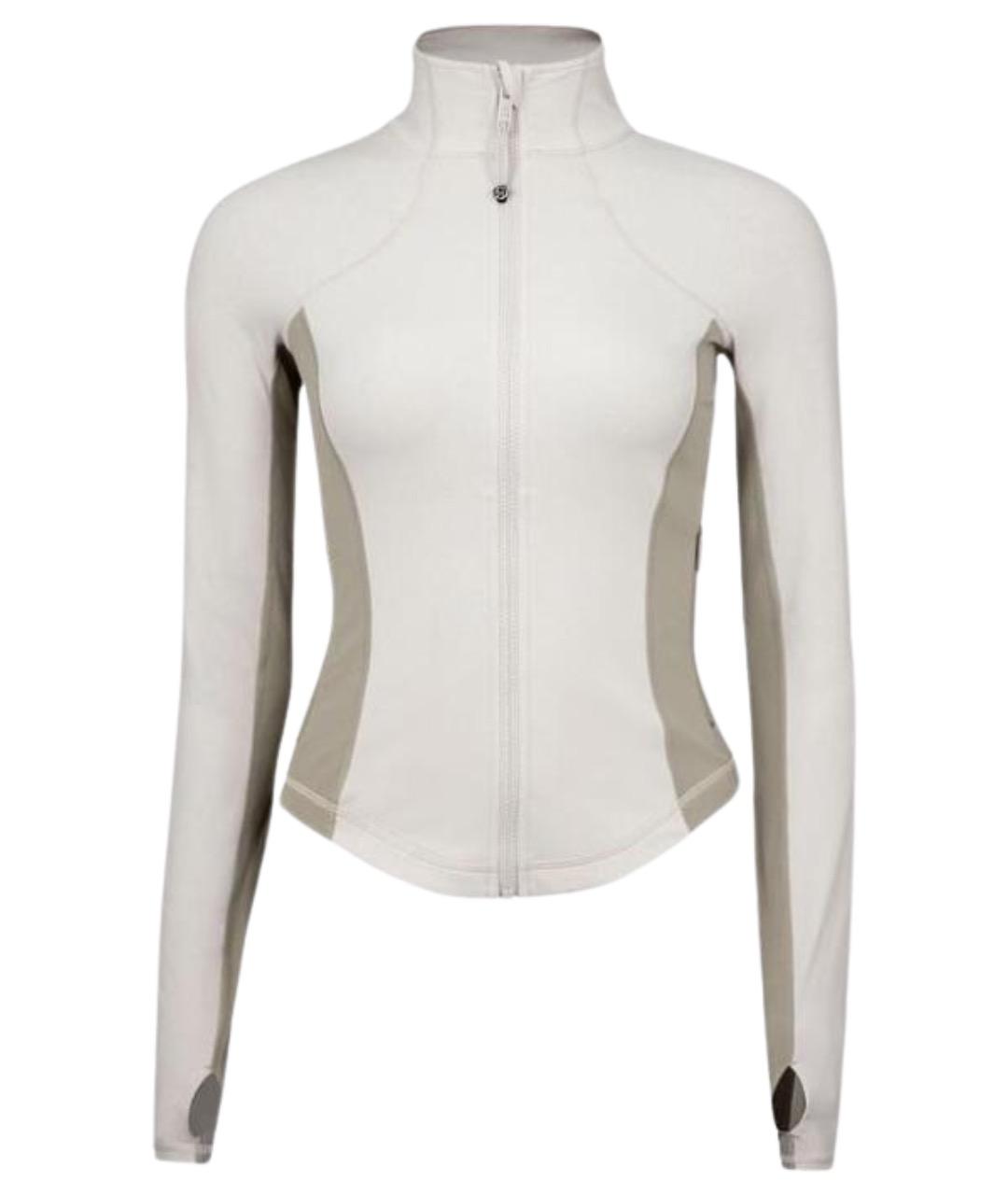 Lululemon Белая спортивная куртка, фото 1