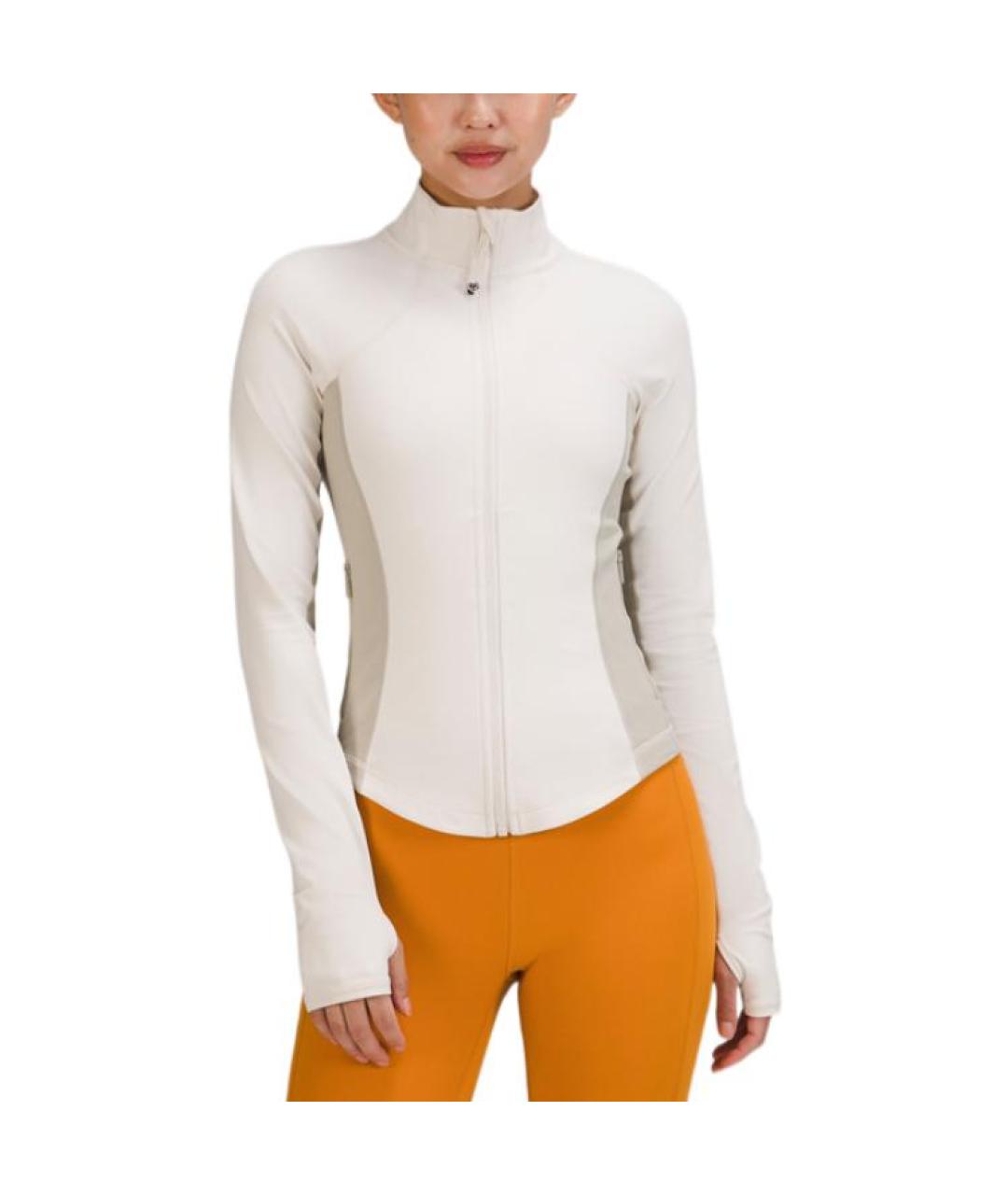 Lululemon Белая спортивная куртка, фото 2