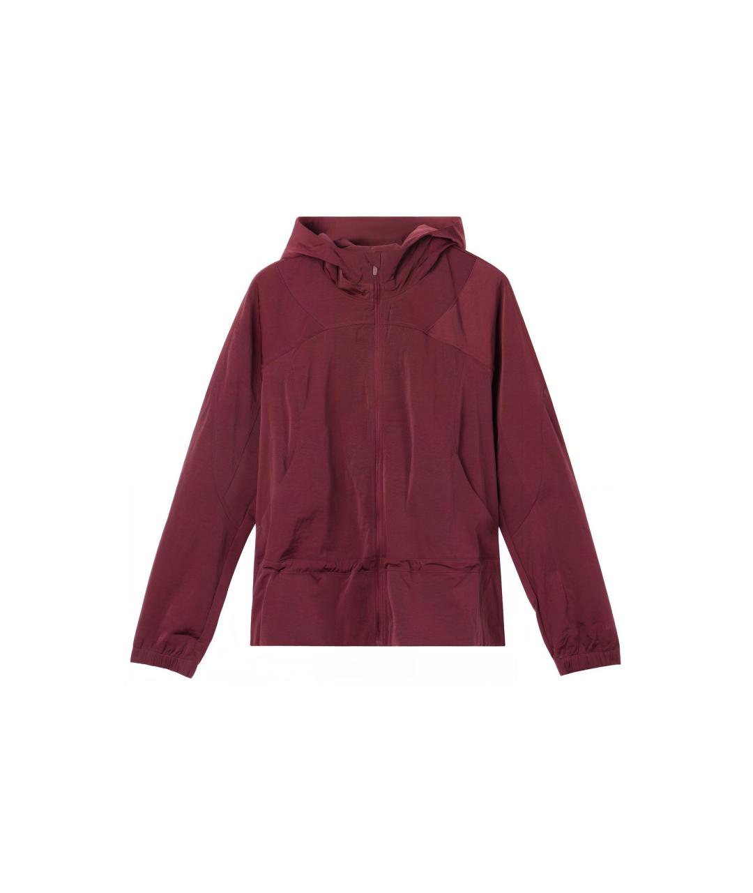 Lululemon Бордовая полиамидовая куртка, фото 1