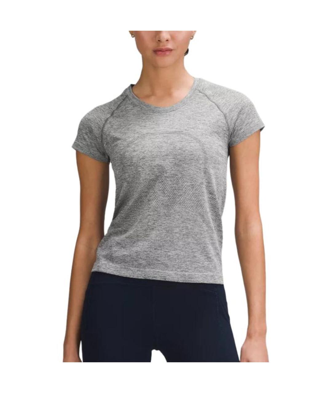 Lululemon Серая футболка, фото 3