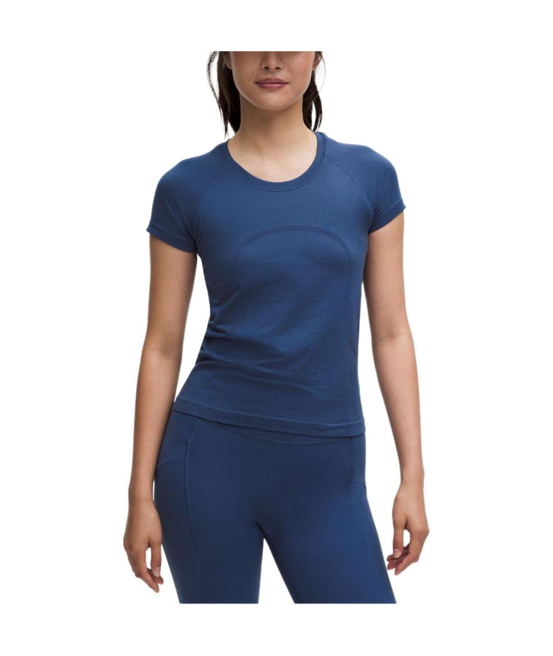 Lululemon Синяя футболка, фото 3