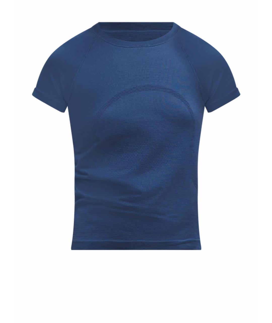 Lululemon Синяя футболка, фото 1