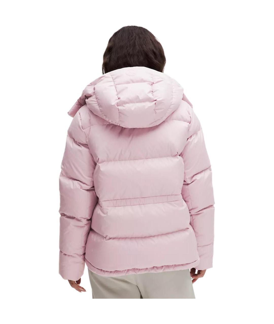 Lululemon Розовый пуховик, фото 2