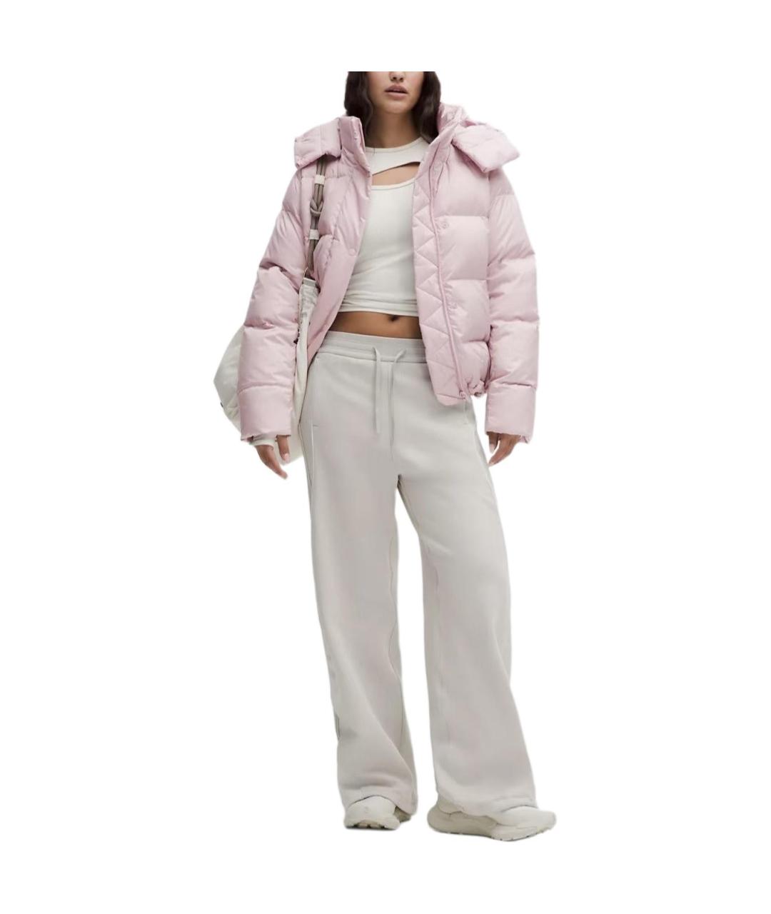Lululemon Розовый пуховик, фото 3