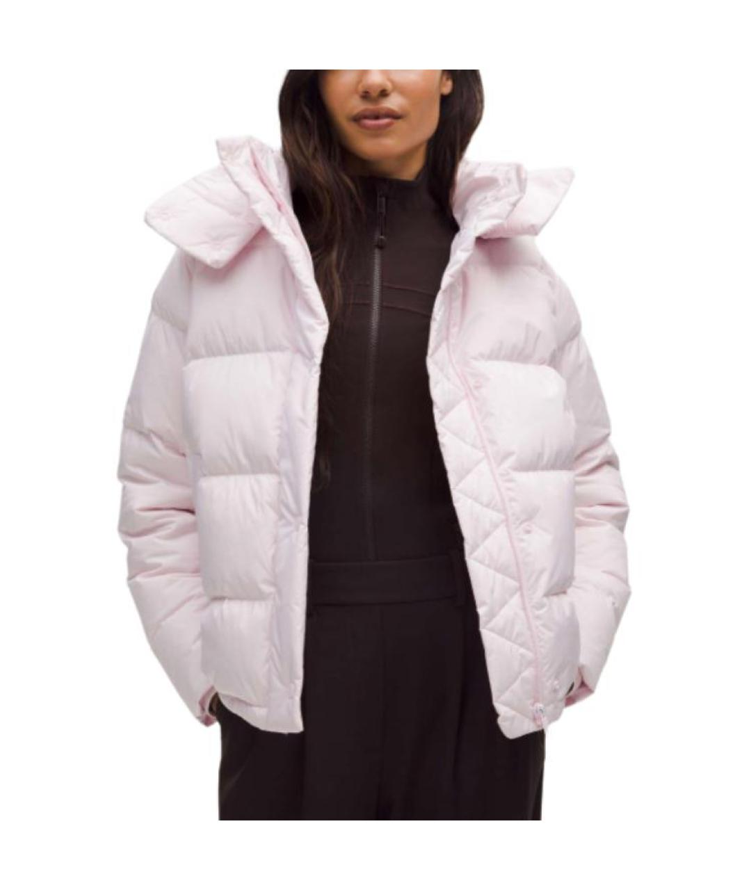 Lululemon Розовый пуховик, фото 3