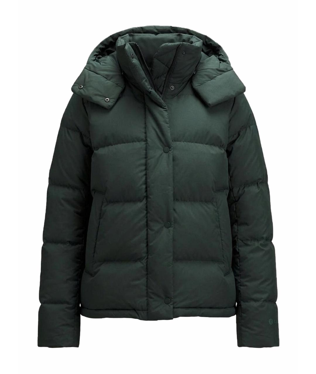 Lululemon Зеленый пуховик, фото 1