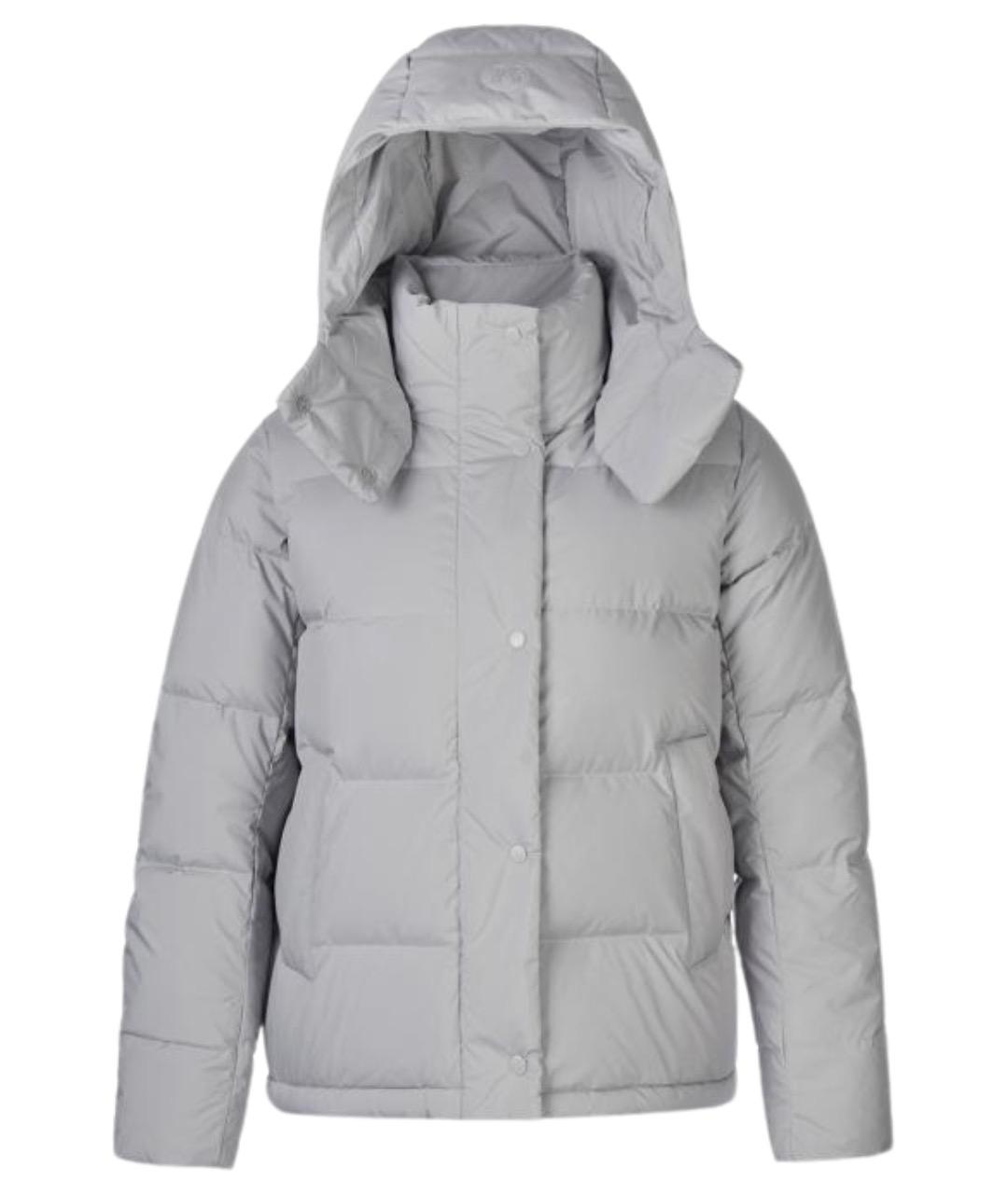 Lululemon Серебряная полиамидовая куртка, фото 1