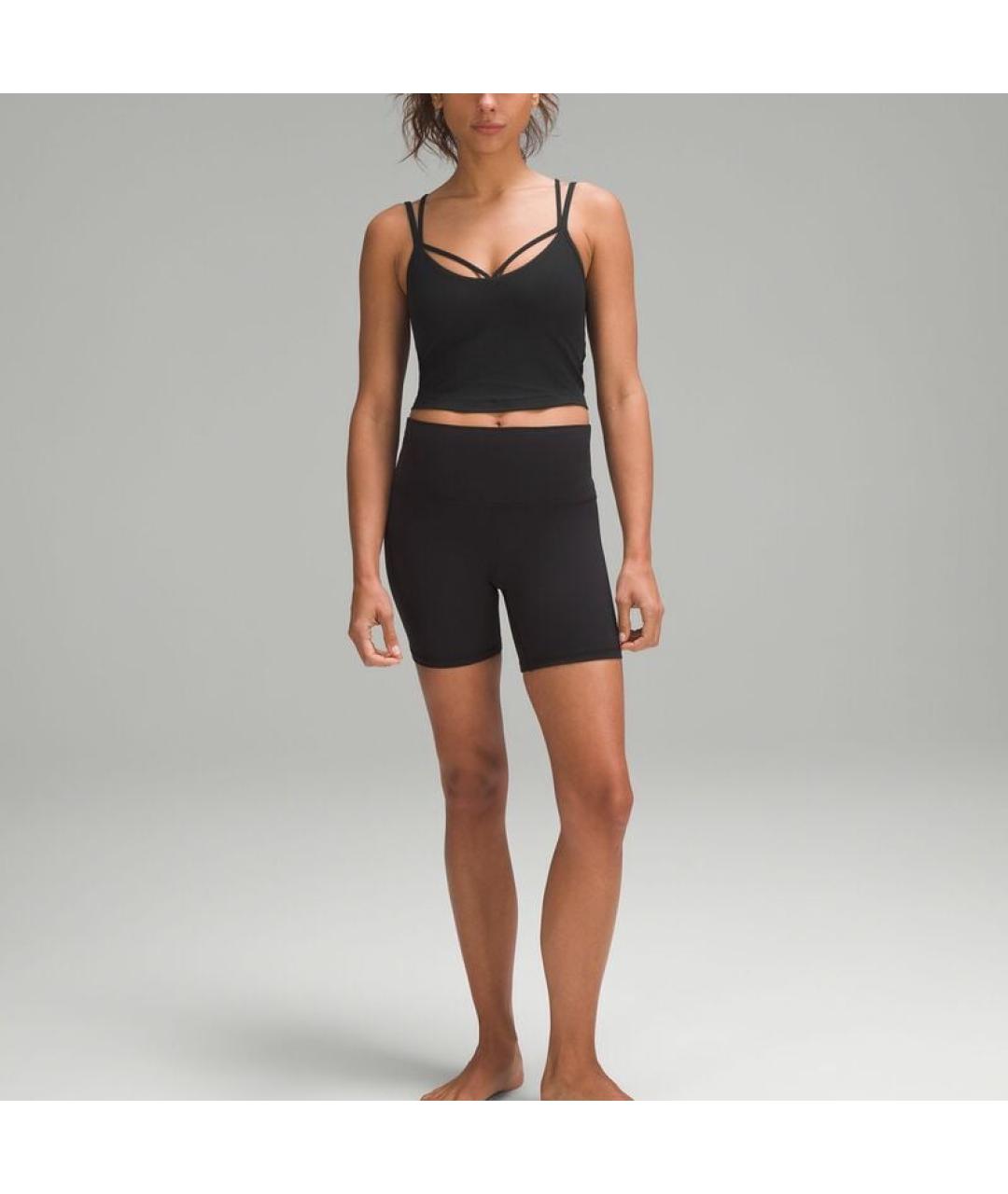 Lululemon Черная майка, фото 3