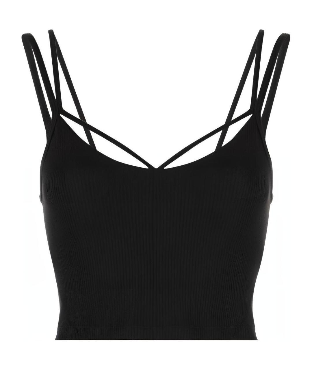 Lululemon Черная майка, фото 1