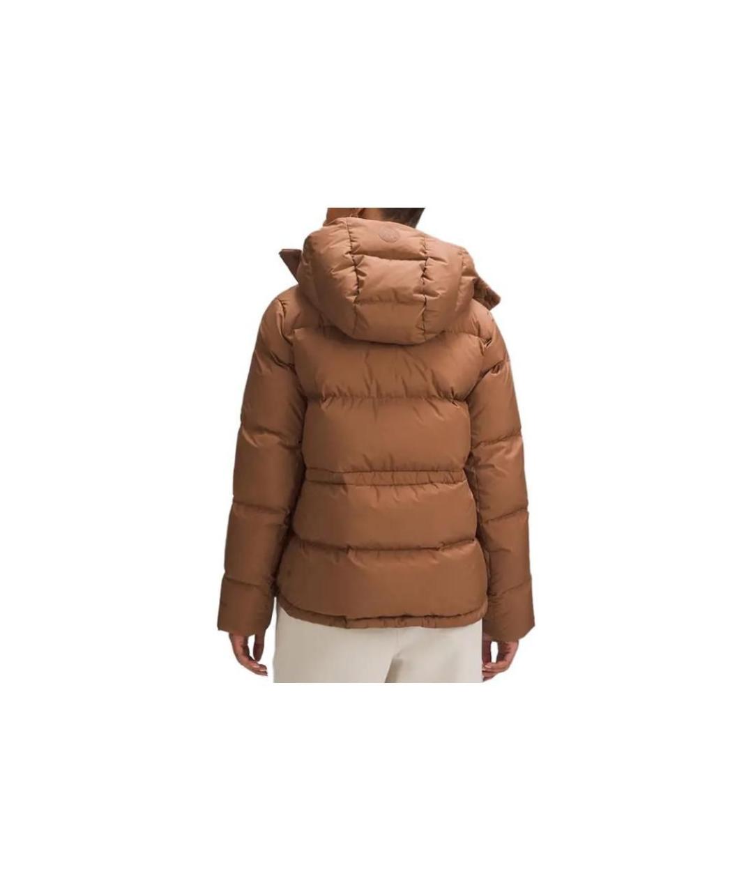 Lululemon Коричневый пуховик, фото 2
