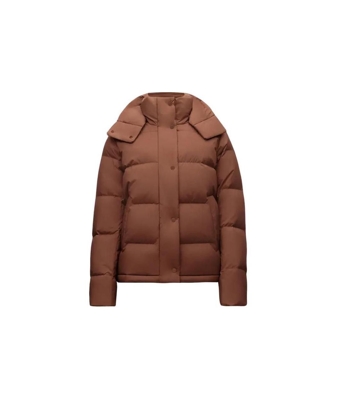 Lululemon Коричневый пуховик, фото 1