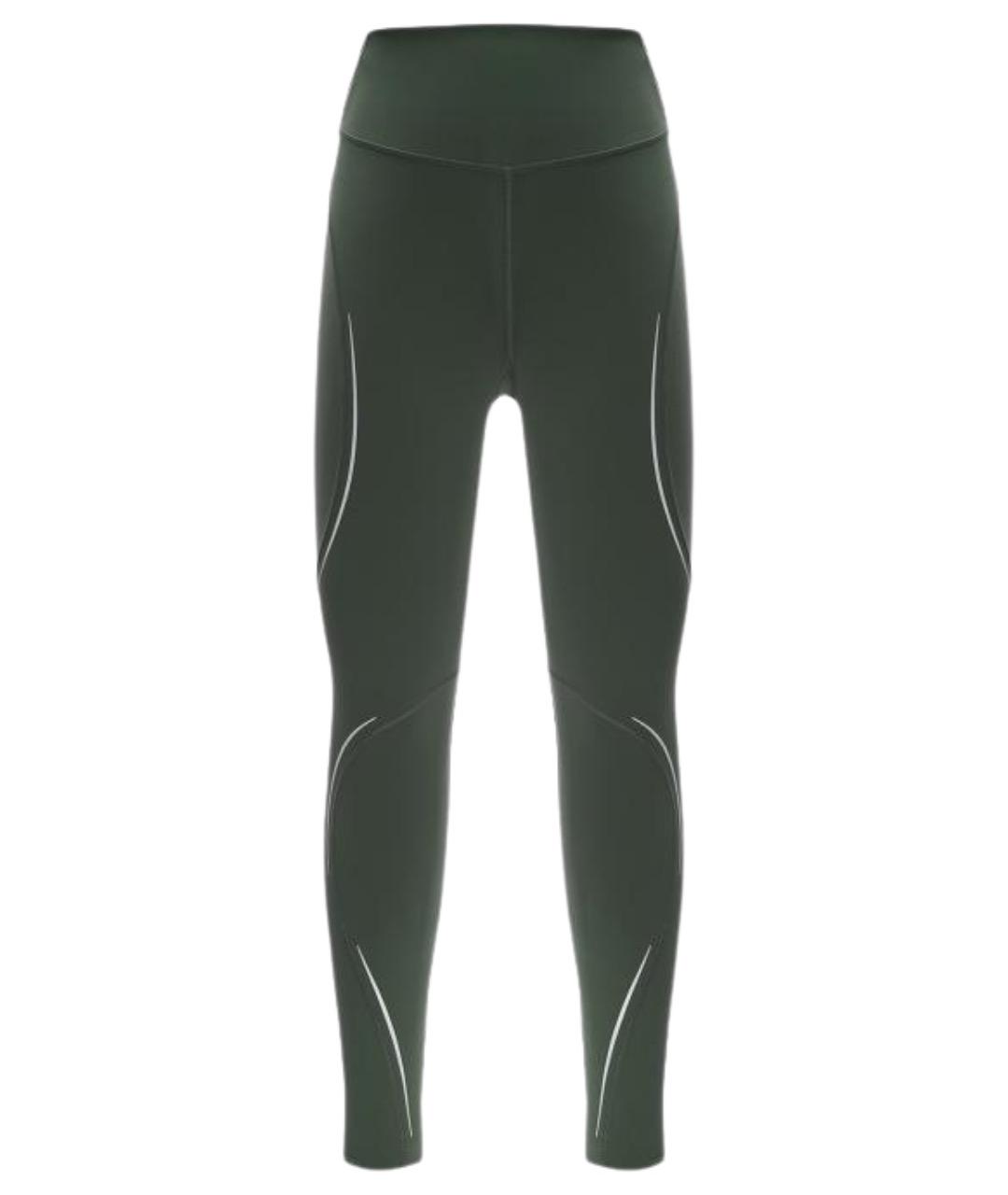 Lululemon Зеленые леггинсы и велосипедки, фото 1