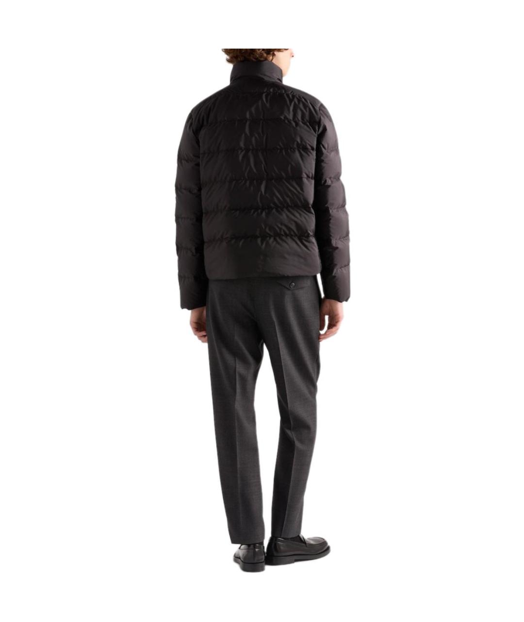 PRADA Черный пуховик, фото 4