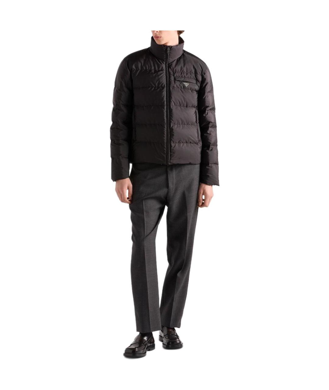 PRADA Черный пуховик, фото 3