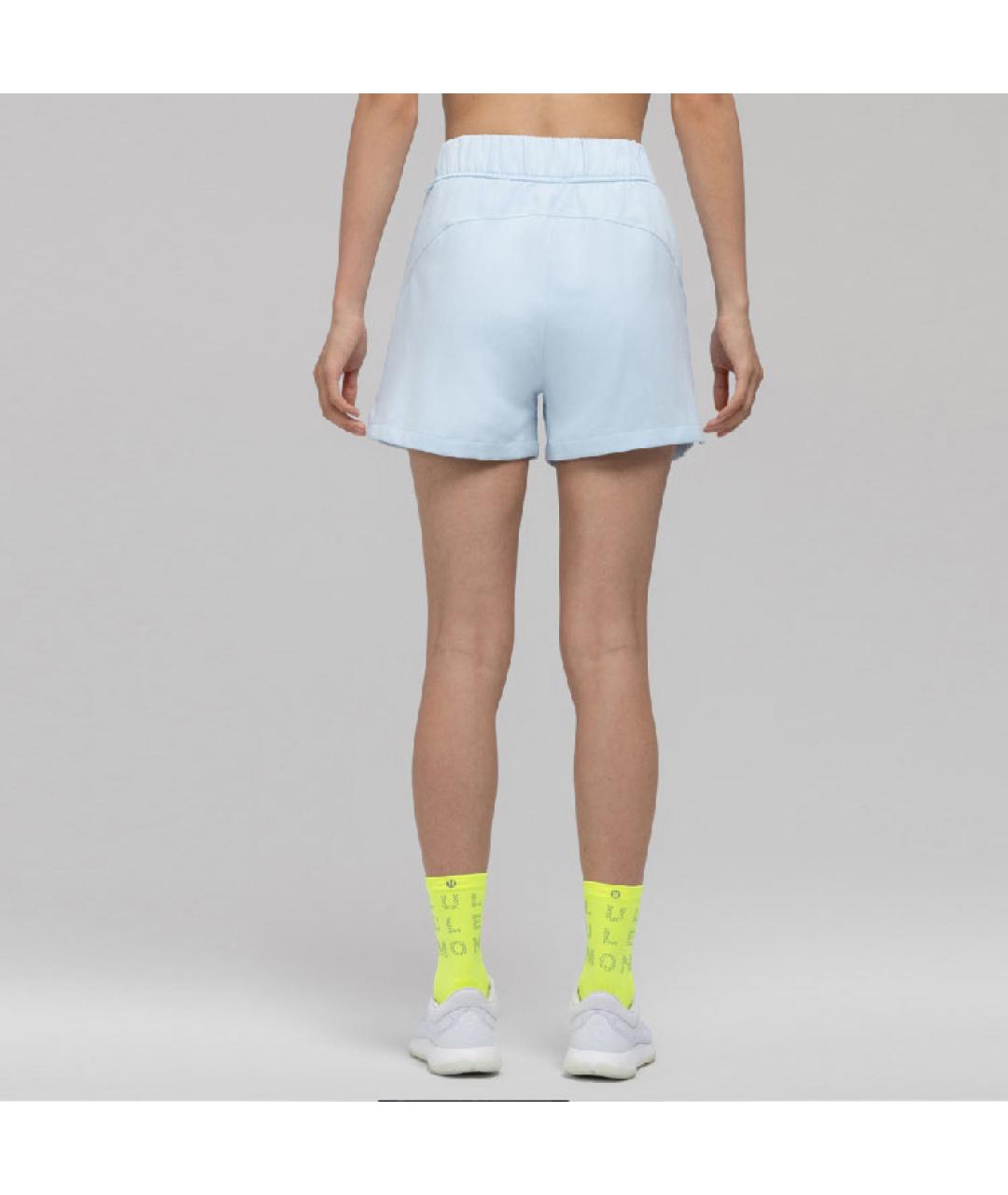 Lululemon Голубые спортивные брюки и шорты, фото 4